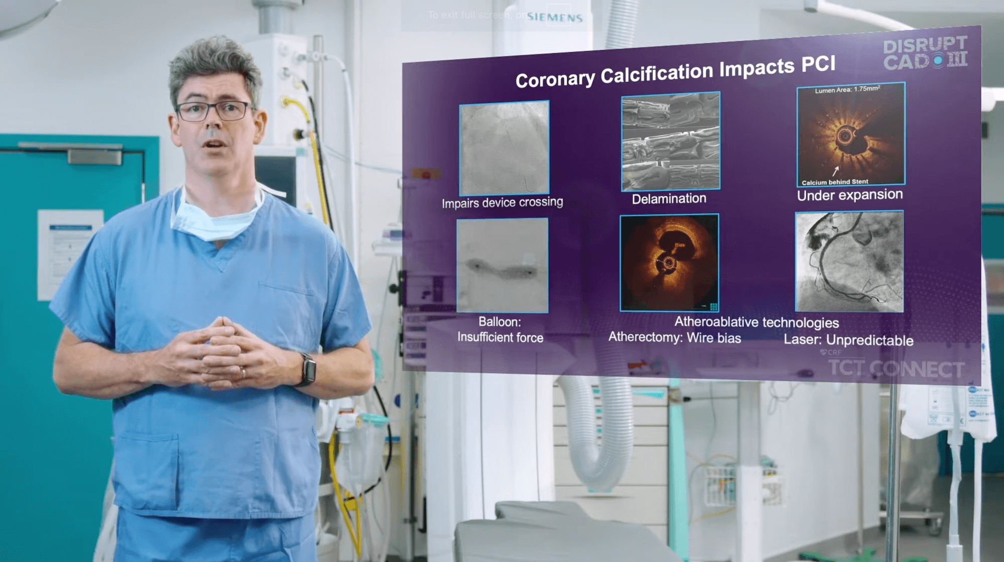 Dr. Jonathan Hill, Co-Principal Investigator, Presents Primary Endpoint Analysis of DISRUPT CAD III