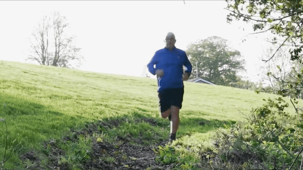 video thumbnail of man running