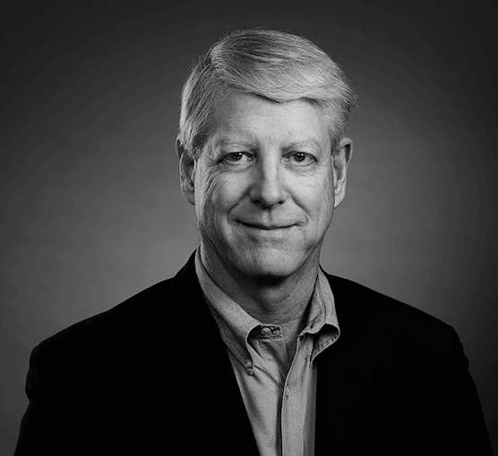 Black and white headshot of Colin Towner