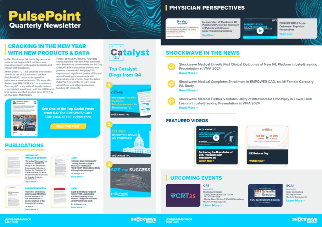 Thumbnail image of the first two pages of the Q4 quarterly PulsePoint newsletter